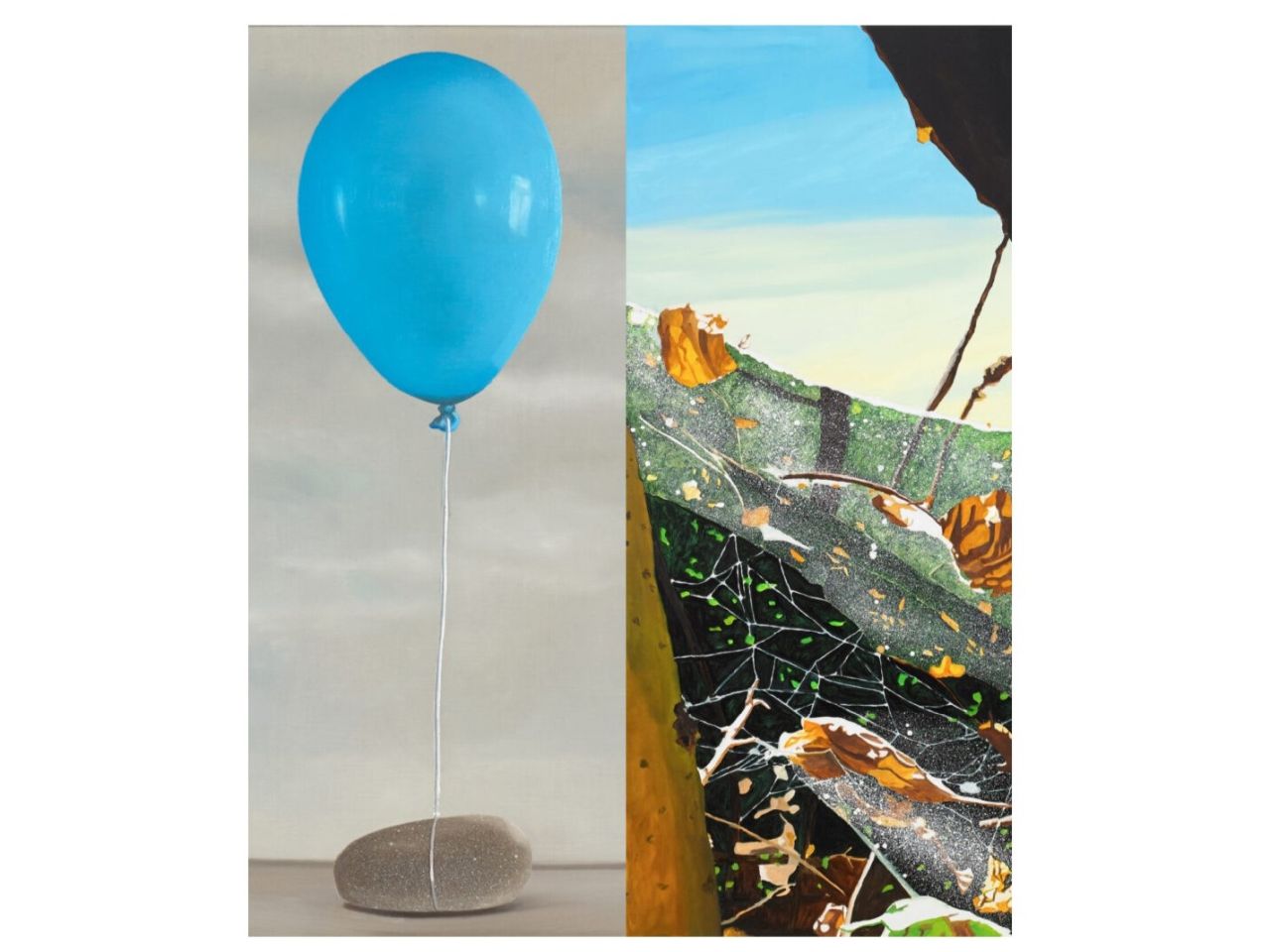 Werke von Karen Holländer und Martin Schnur